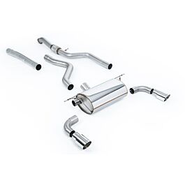 Image of Milltek - SSXBM967 - Cat-back