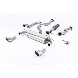 Milltek - SSXFD083 - Turbo-back including Hi-Flow Sports Cat