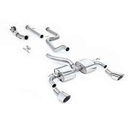 Milltek - SSXFD087 - Turbo-back excluding Hi-Flow Sports Cat
