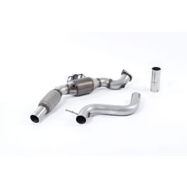 Image of Milltek - SSXFD169 - Large Bore Downpipe and Hi-Flow Sports Cat