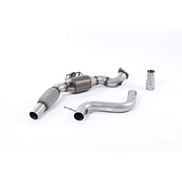 Image of Milltek - SSXFD170 - Large Bore Downpipe and Hi-Flow Sports Cat