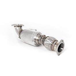 Milltek - SSXFD230 - Large Bore Downpipe and Hi-Flow Sports Cat