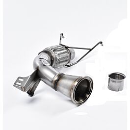 Image of Milltek - SSXM428 - Large-bore Downpipe and De-cat