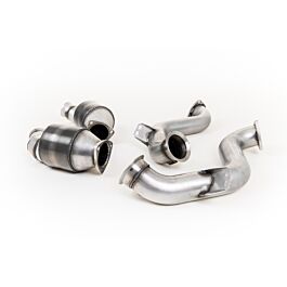 Image of Milltek - SSXMZ118 - Hi-Flow Sports Cat and Downpipe