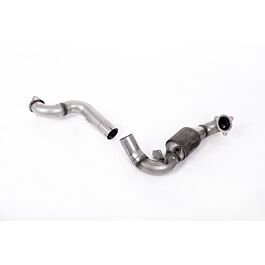 Image of Milltek - SSXMZ135 - Large Bore Downpipe and Hi-Flow Sports Cat