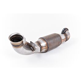 Image of Milltek - SSXPE101 - Large Bore Downpipe and Hi-Flow Sports Cat