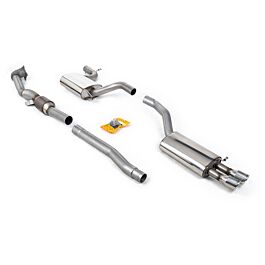 Milltek - SSXSK014 - Turbo-back including Hi-Flow Sports Cat