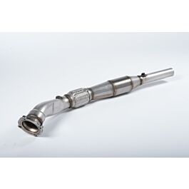 Milltek - SSXVW050 - Large Bore Downpipe and Hi-Flow Sports Cat