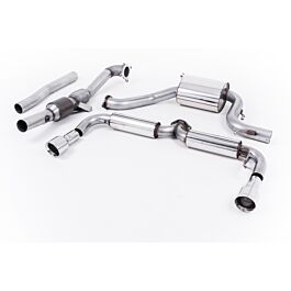 Milltek - SSXVW138 - Turbo-back including Hi-Flow Sports Cat