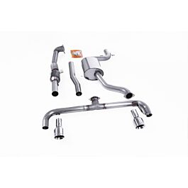 Image of Milltek - SSXVW152 - Turbo-back including Hi-Flow Sports Cat