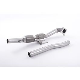 Milltek - SSXVW215 - Large Bore Downpipe and Hi-Flow Sports Cat