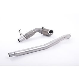 Milltek - SSXVW349 - Large Bore Downpipe and Hi-Flow Sports Cat