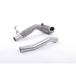 Milltek - SSXVW388 - Cast Downpipe with Race Cat