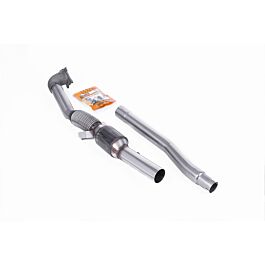 Milltek - SSXVW390 - Cast Downpipe with Race Cat