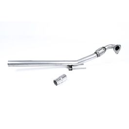 Milltek - SSXVW394 - Large-bore Downpipe and De-cat