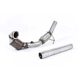 Image of Milltek - SSXVW417 - Large Bore Downpipe and Hi-Flow Sports Cat