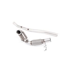 Image of Milltek - SSXVW515 - Large Bore Downpipe and Hi-Flow Sports Cat
