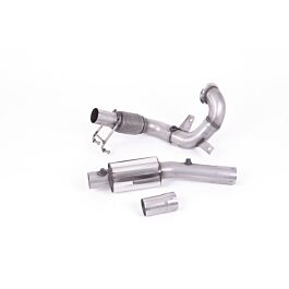 Milltek - SSXVW554 - Large-bore Downpipe and De-cat