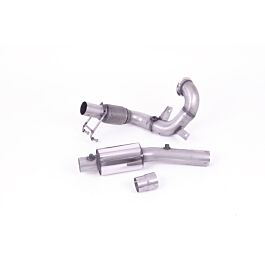 Image of Milltek - SSXVW555 - Large-bore Downpipe and De-cat