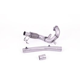 Milltek - SSXVW562 - Large-bore Downpipe and De-cat