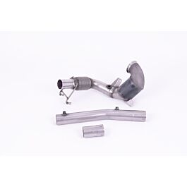 Image of Milltek - SSXVW564 - Hi-Flow Sports Cat and Downpipe