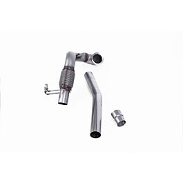 Milltek - SSXVW567 - Large-bore Downpipe and De-cat