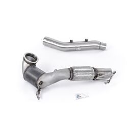 Image of Milltek - SSXVW686 - Large Bore Downpipe and Hi-Flow Sports Cat