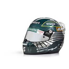 Image of Mini Helmet - Lance Stroll - Aston Martin F1 2023