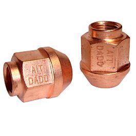 Image of AIT-DADO-9 - M12 X 1.25 stalen verkoperde wielmoer Conisch