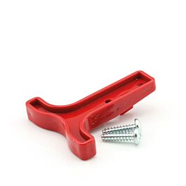 Image of Accustekker handgreep plastic rood voor 50 AMP stekkers