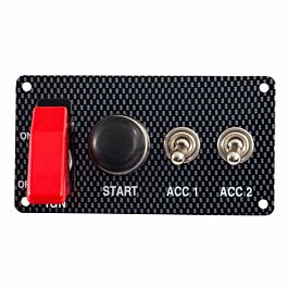 Image of Grayston - Startpaneel & 2 accessoires schakelaars Carbon