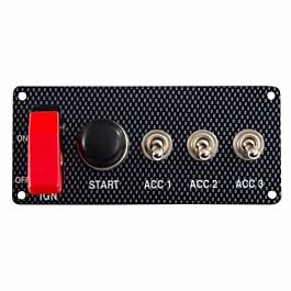 Image of Grayston - Startpaneel & 3 accessoires schakelaars Carbon