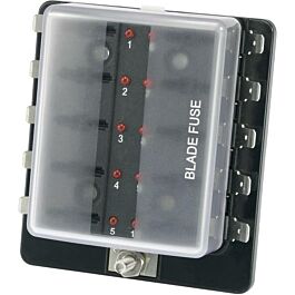 Image of LTEC Autozekeringhouder met Statusaanduiding (voor platte zekering std 30 A 32)