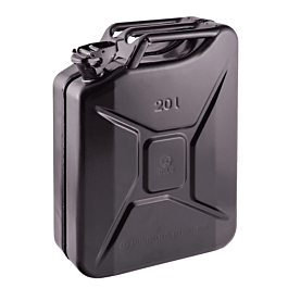 Image of Jerrycan 20ltr Zwart Staal