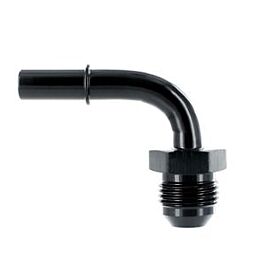 Image of LTEC Quick-Connect 90u00b0 MALE AN6  > 3/8 (10mm) Hardline