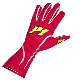 Image of P1 GRIP 2 HANDSCHOENEN - ROOD FIA