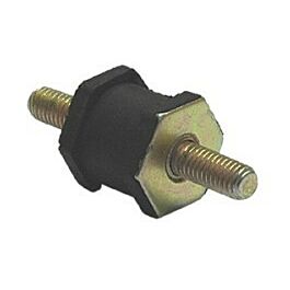 Image of Ophangrubber met draadeinden M8