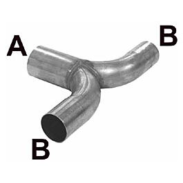 Image of T buis 63,5 mm, 50,8 mm