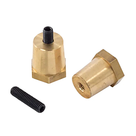 Image of Varley Brass Terminal Cones To Convert To Standard Automotive Posts