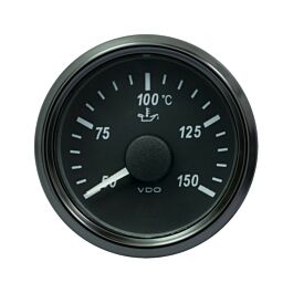Image of VDO SingleViu Motorolietemperatuur 150u00b0C Zwart 52mm