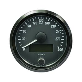 Image of VDO SingleViu Snelheidsmeter 300 Km/h Zwart 80mm