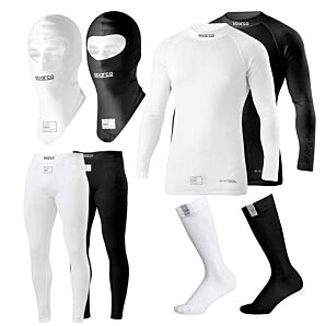 Biesheuvel - Combideal - Sparco RW-7 Ondergoed FIA 2018