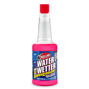 red line - Water Wetter Super Coolant Additive