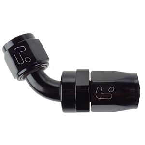 LTEC High Polished Swivel Hose Ends 60 ° AN8