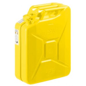 Jerrycan 20ltr Geel Staal
