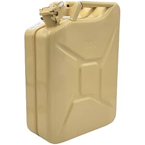 Jerrycan 20ltr Zandkleur Staal