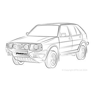 Golf MK2 4WD, Inc Rallye &amp; Country (1985 - 1992)
