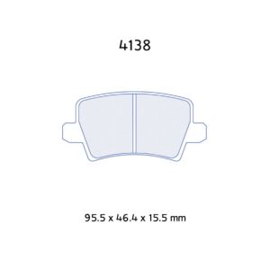 CL BRAKE PADS - 4138RC5