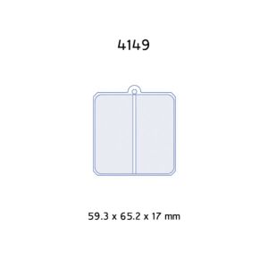CL BRAKE PADS - 4149RC5