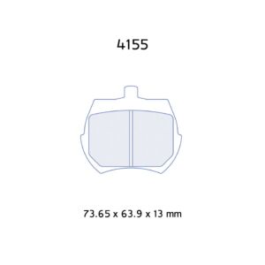 CL BRAKE PADS - 4155RC5